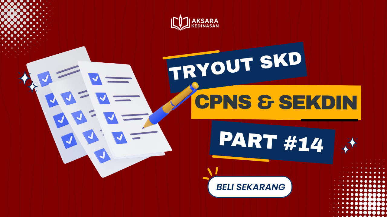Tryout SKD CPNS & Sekdin Part #14